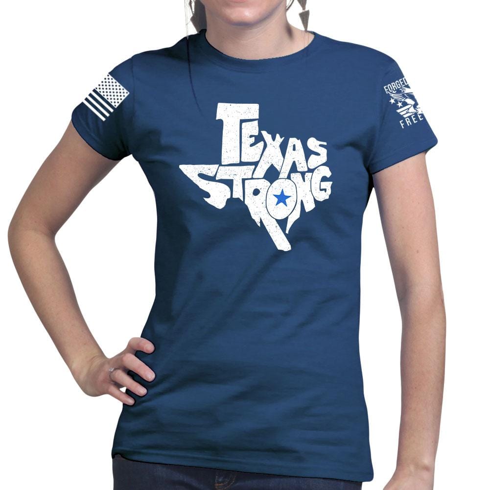 Ladies Texas Strong V1 T-shirt Style001