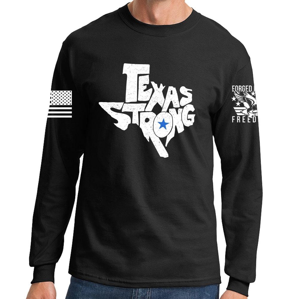 Long Texas Strong V1 Sleeve T-shirt Style001
