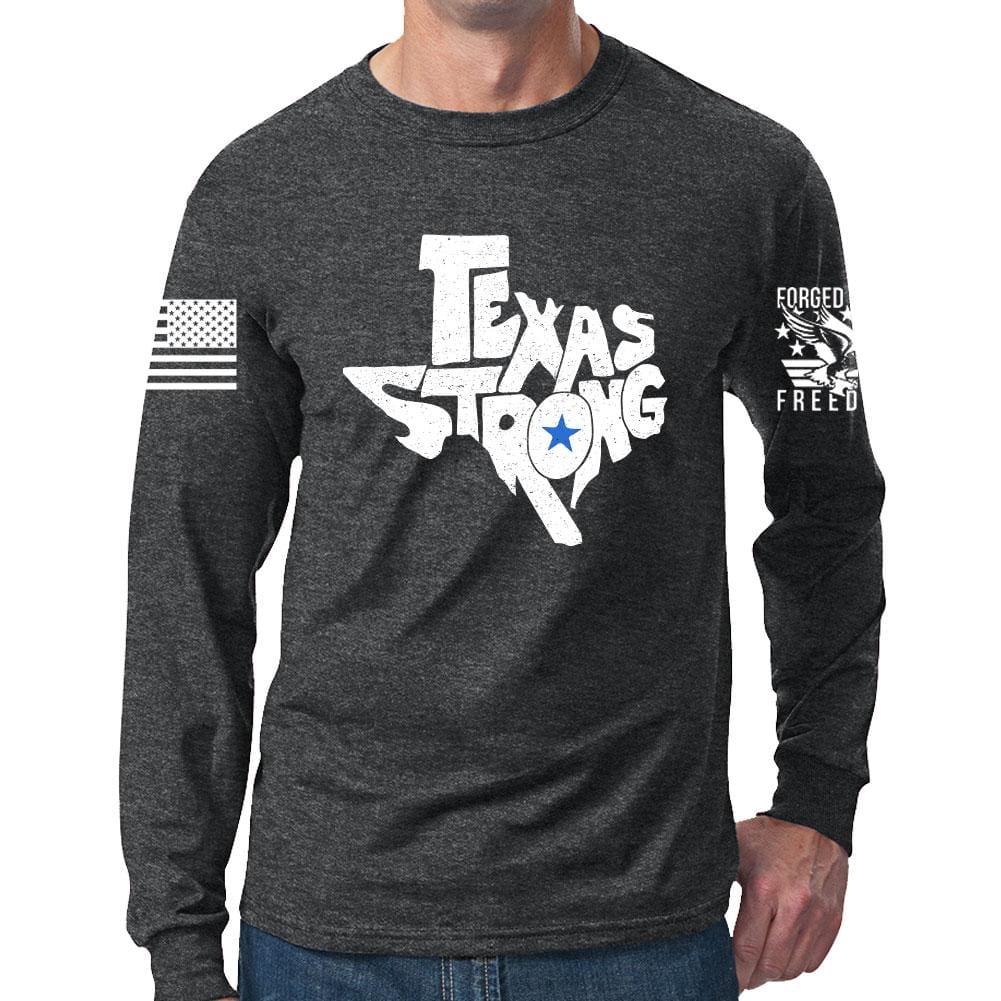 Long Texas Strong V1 Sleeve T-shirt Style001
