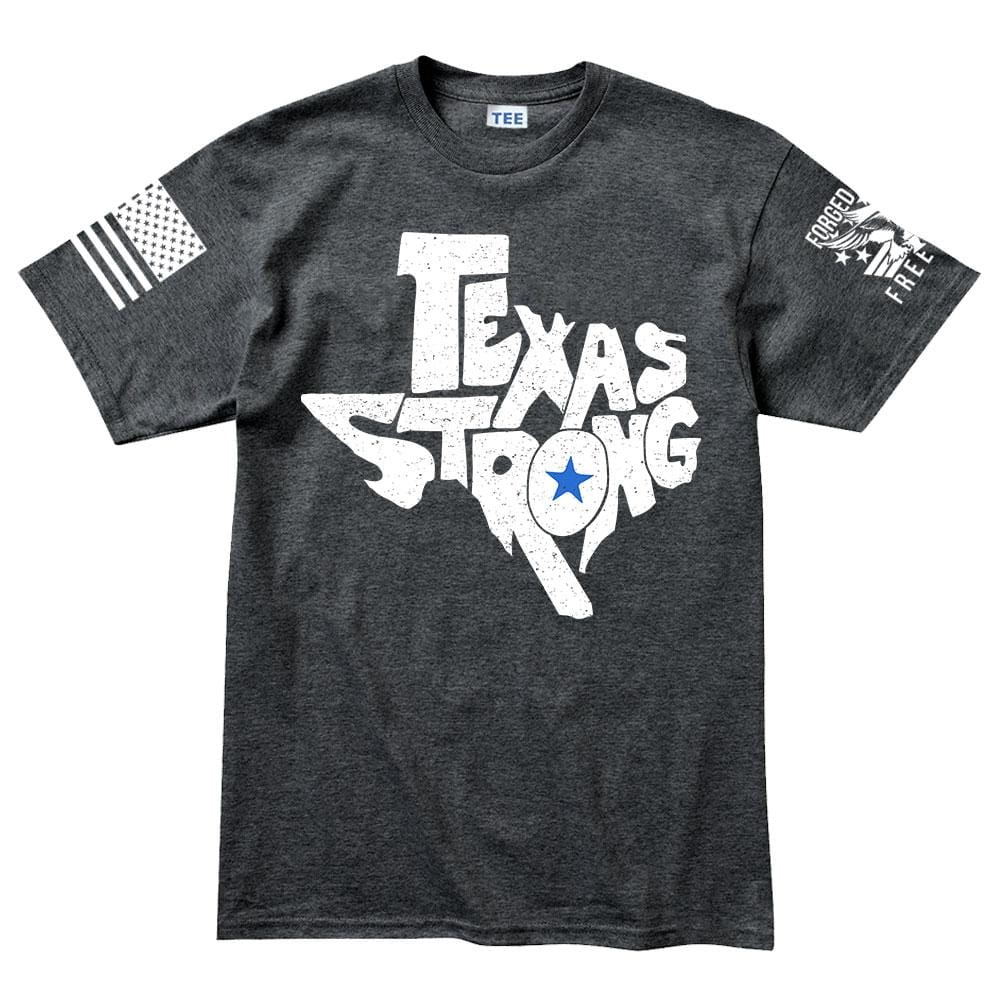 Men's Texas Strong V1 T-shirt Style001