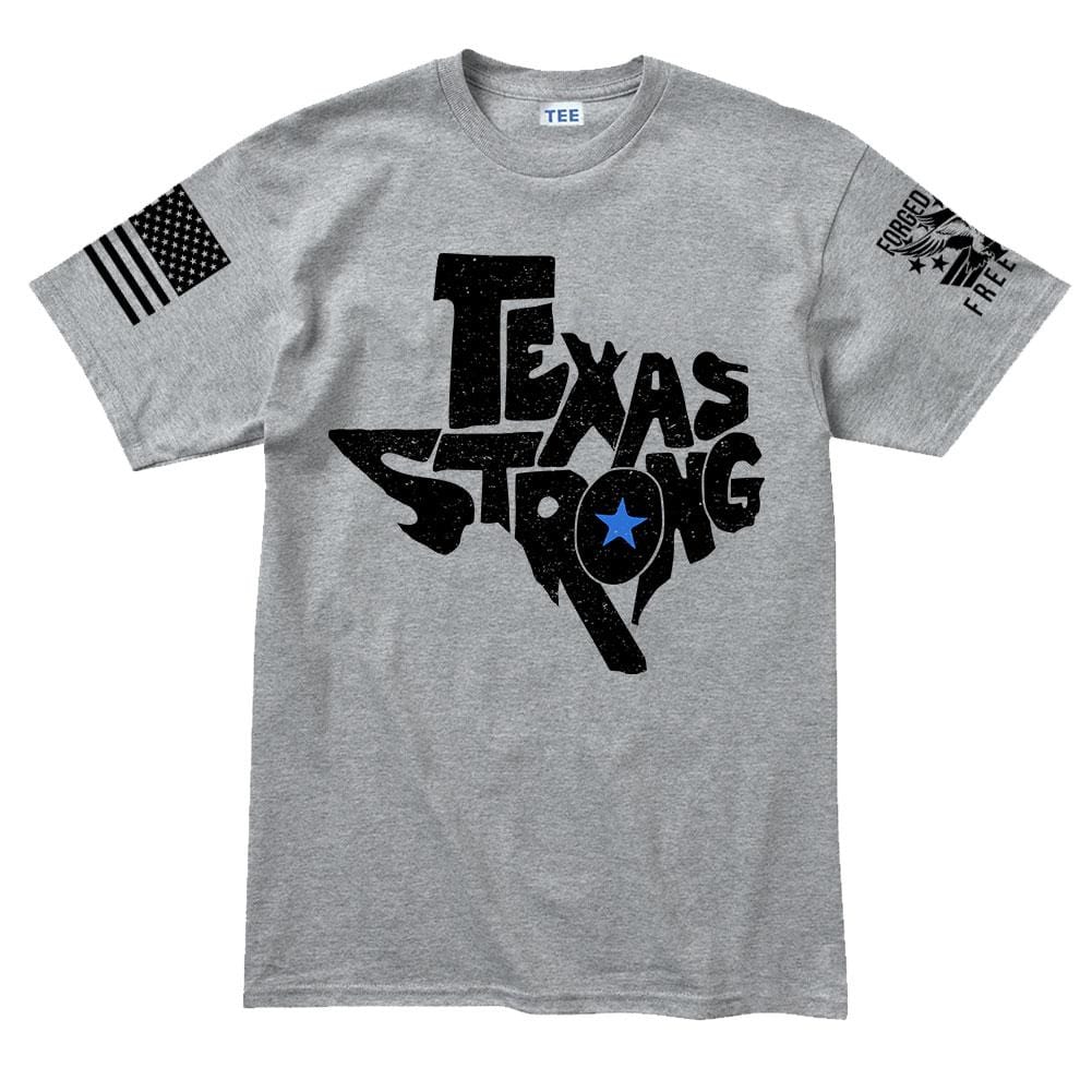 Men's Texas Strong V1 T-shirt Style001