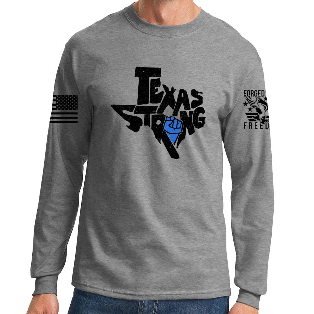 Texas Strong V2 Long Sleeve T-shirt Style001