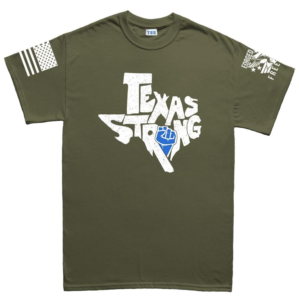 Men's Texas Strong V2 T-shirt Style001
