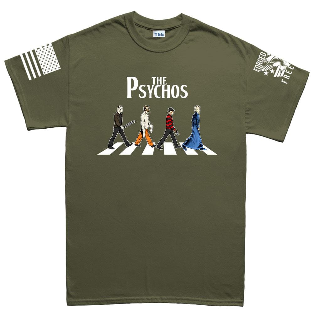 Mens The Psychos T-shirt Style001