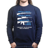 Not An Assault Rifle Sweatshirt Style001