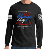 Times Change Liberty Doesn't Long Sleeve T-shirt