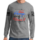 Times Change Liberty Doesn't Long Sleeve T-shirt Style001