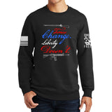 Times Change Liberty Doesn't Sweatshirt