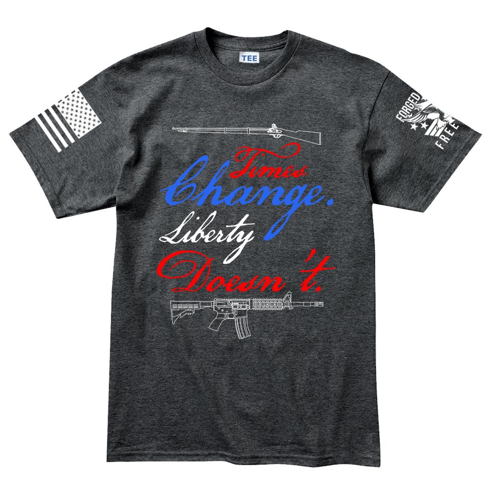 Times Change Liberty Doesn't Men's T-shirt Style001