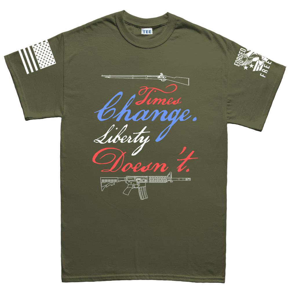 Times Change Liberty Doesn't Men's T-shirt