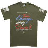 Times Change Liberty Doesn't Men's T-shirt Style001