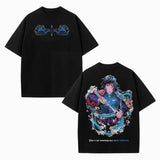 TOMIOKA GIYUU ANIME INSPIRED VINTAGE TEEä¸¨DEMON SLAYER-[DS]