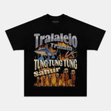 TRALALERO TRALALA  VS TUNG TUNG SAHUR TEE