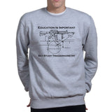 Triggernometry is Important Mens Sweatshirt Style001