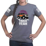 Ladies Truck Yeah - Bronco T-shirt Style001