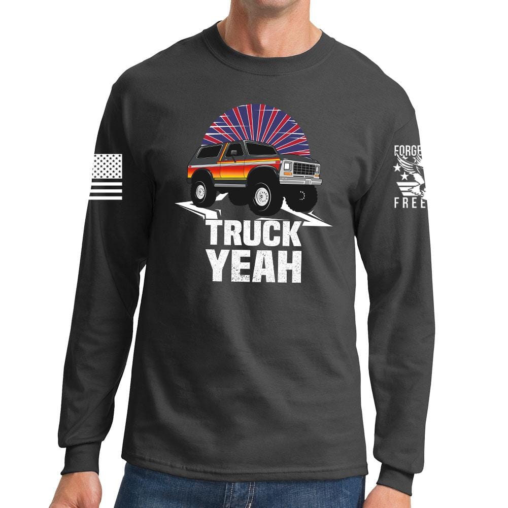 Truck Yeah - Bronco Long Sleeve T-shirt Style001