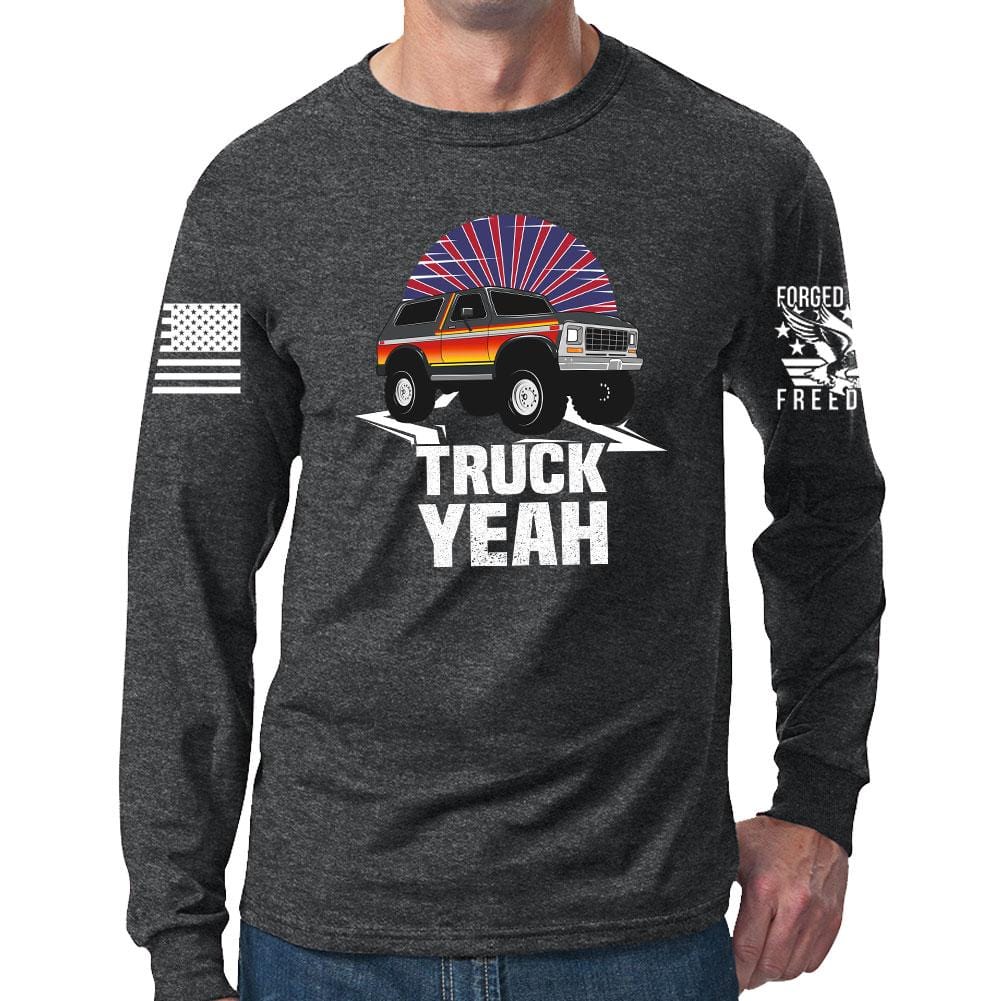 Truck Yeah - Bronco Long Sleeve T-shirt Style001
