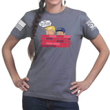 First Take The Guns Ladies T-shirt Style001