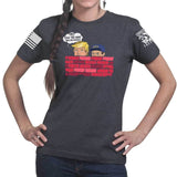 First Take The Guns Ladies T-shirt Style001