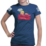 First Take The Guns Ladies T-shirt