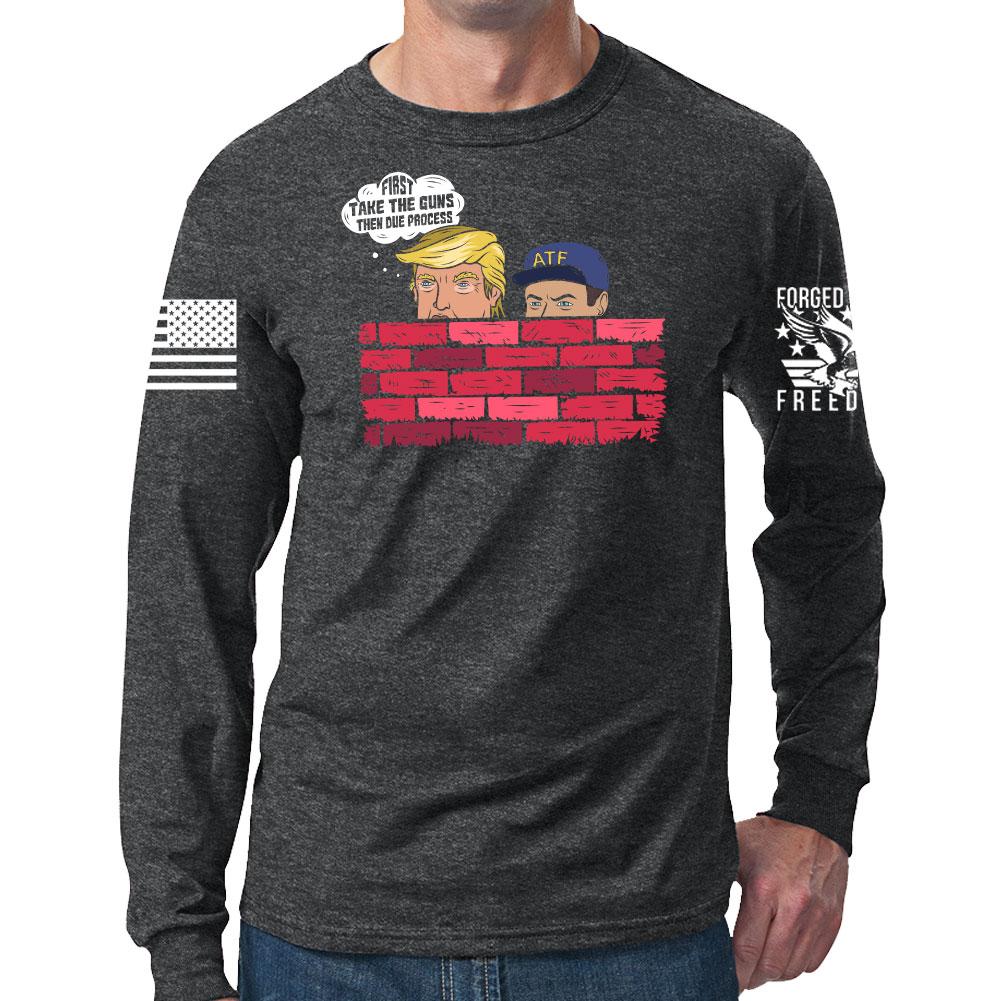 First Take The Guns Long Sleeve T-shirt Style001