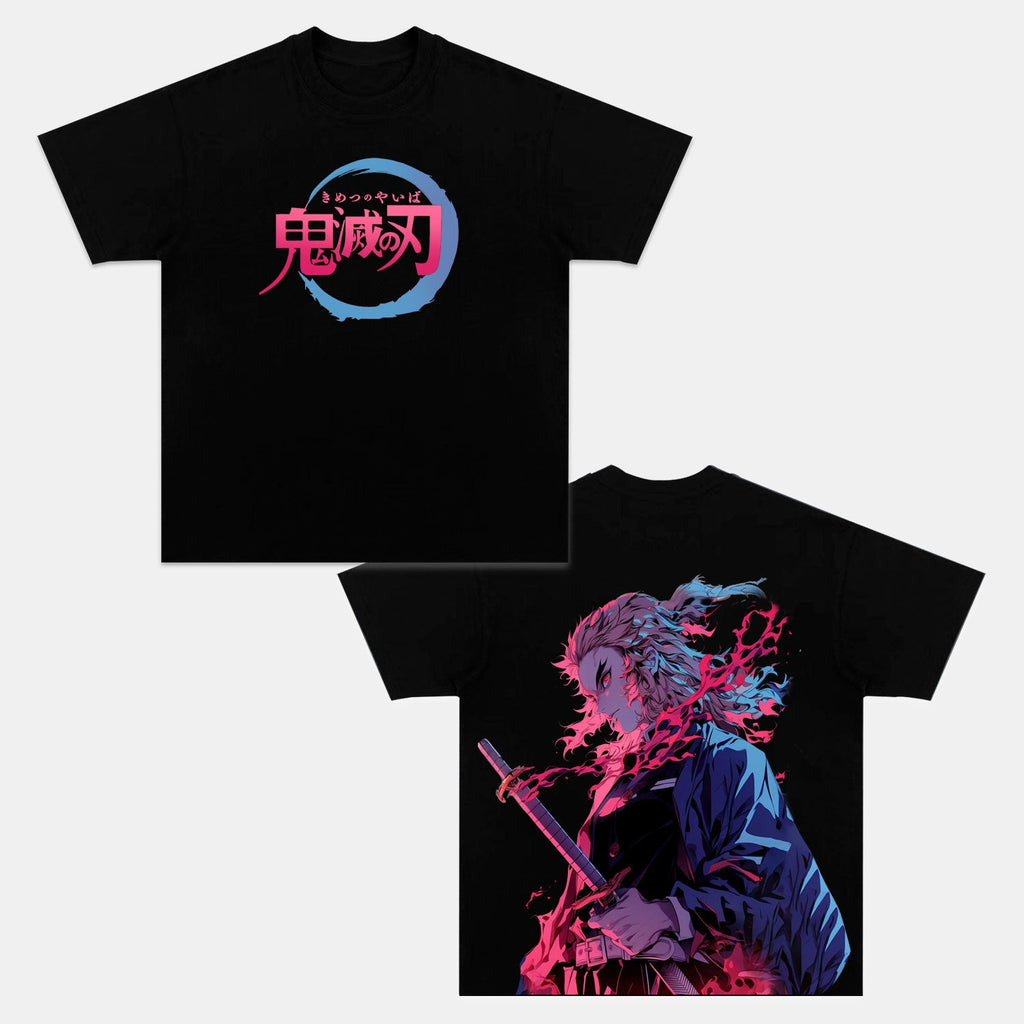 UNISEX ANIME INSPIRED VINTAGE TEEä¸¨DEMON SLAYER-[DS]