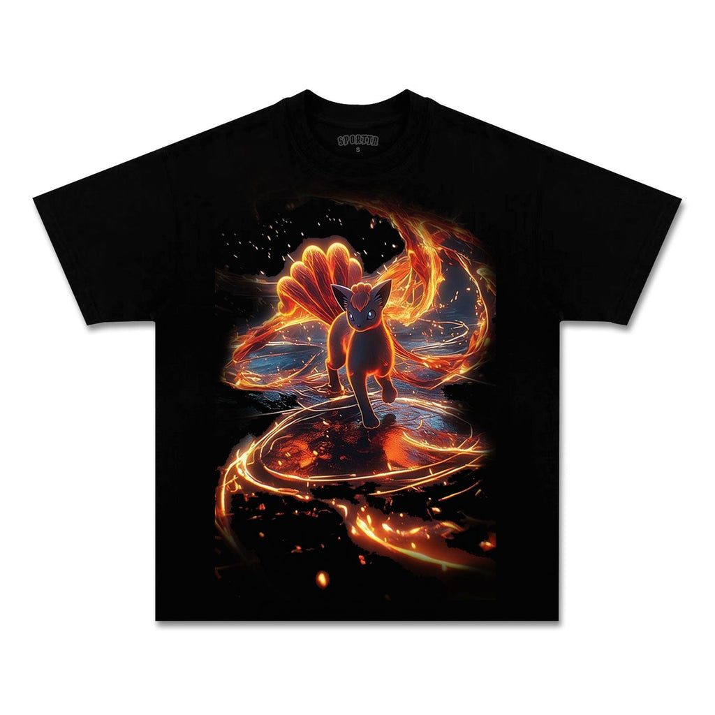 UNISEX ANIME INSPIRED VINTAGE TEEä¸¨POKÃ©MON-[FRONT] Style008