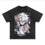 UNISEX ANIME INSPIRED VINTAGE TEEä¸¨HUNTERÃ—HUNTER-[FRONT]