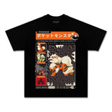 UNISEX ANIME INSPIRED VINTAGE TEEä¸¨POKÃ©MON-[FRONT]