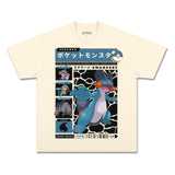 UNISEX ANIME INSPIRED VINTAGE TEEä¸¨POKÃ©MON-[FRONT] Style002