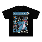 UNISEX ANIME INSPIRED VINTAGE TEEä¸¨POKÃ©MON-[FRONT] Style002