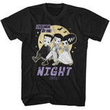 Universal Monsters - Children Of The Night - American Classics - Black Adult Short Sleeve T-Shirt