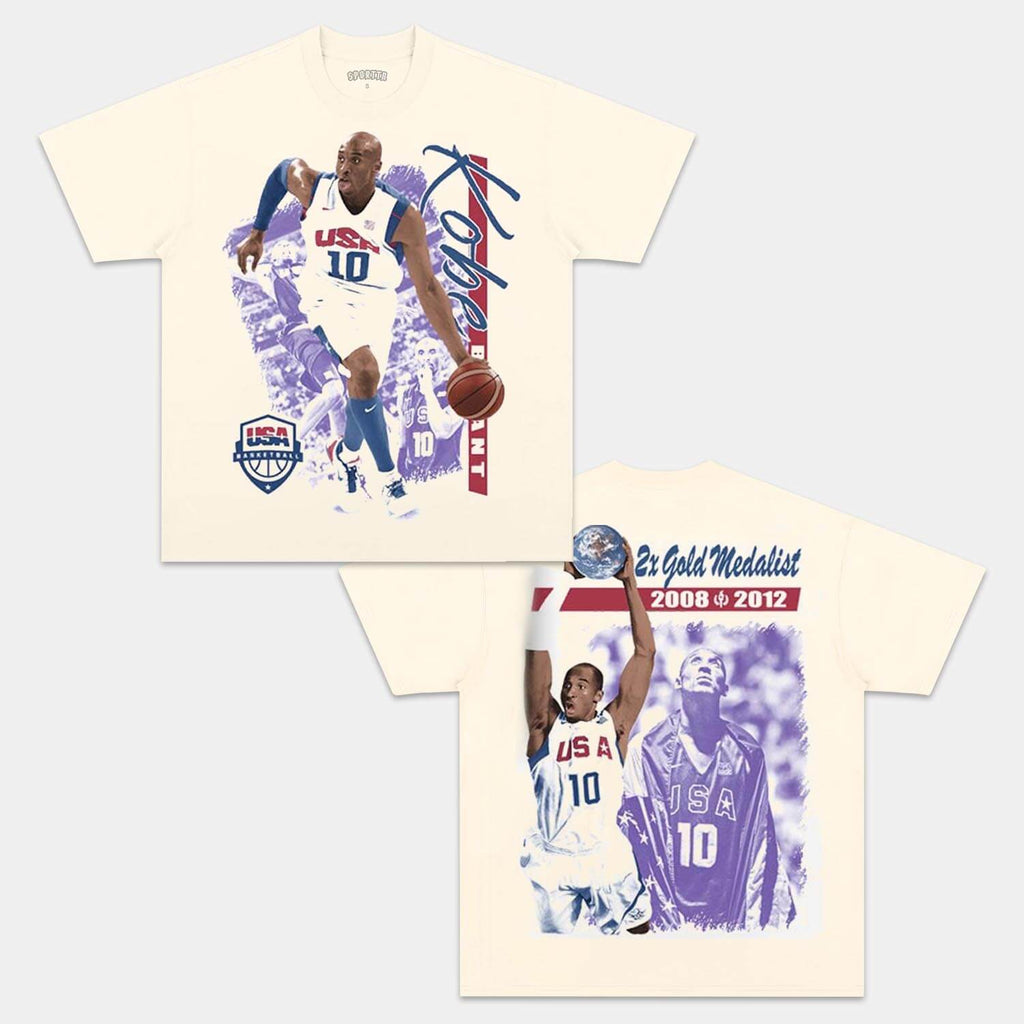 USA KOBE VINTAGE V6 TEE