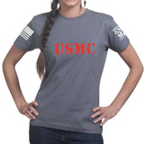 USMC Ladies T-shirt Style001