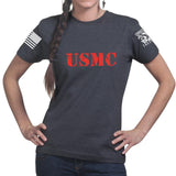 USMC Ladies T-shirt Style001