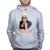 Uncle Sam Second Amendment Mens Hoodie Style001