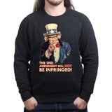Uncle Sam Second Amendment Mens Sweatshirt Style001
