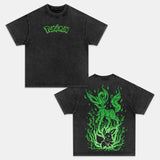 UNISEX ANIME INSPIRED VINTAGE OVERSIZED TEEä¸¨POKEÌMON-[DS] Style003