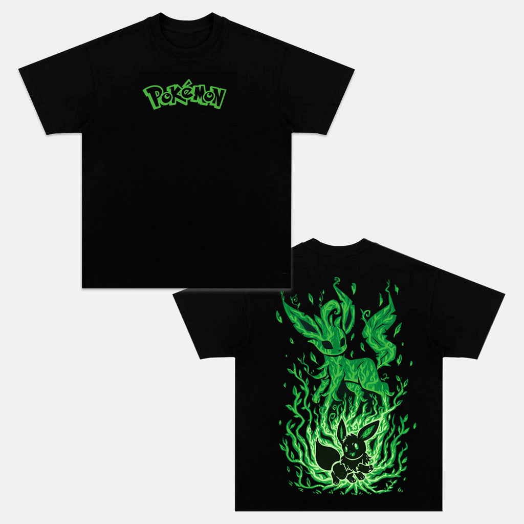 UNISEX ANIME INSPIRED VINTAGE OVERSIZED TEEä¸¨POKEÌMON-[DS] Style003