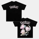 UNISEX POKÃ‰MON ANIME INSPIRED VINTAGE T-SHIRT 7.9-[DS]