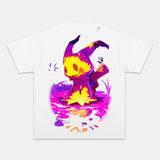 UNISEX POKÃ‰MON ANIME INSPIRED VINTAGE T-SHIRT 7.8-[BACK]