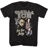 Vanilla Ice - Metal Studs - Black Front Print Short Sleeve Solid Adult T-Shirt