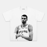 VICTOR WEMBANYAMA WHITE TEE Style001