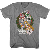 Voltron - Christmas Wreath - Short Sleeve - Heather - Adult - T-Shirt