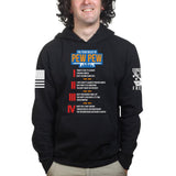 The Four Rules of Pew Pew Hoodie Style001