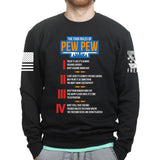 The Four Rules of Pew Pew Sweatshirt Style001