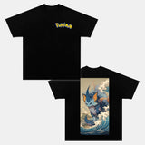 VAPOREON UNISEX ANIME INSPIRED VINTAGE T-SHIRTä¸¨POKÃ‰MON-[DS]