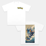VAPOREON UNISEX ANIME INSPIRED VINTAGE T-SHIRTä¸¨POKÃ‰MON-[DS]