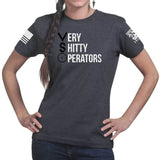 VSO Very Shitty Operators Ladies T-shirt Style001