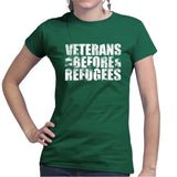 Veterans Before Refugees Ladies T-shirt Style001